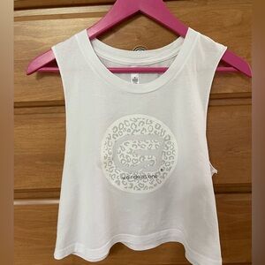 Cyclebar cropped tank, Excellent condition, size small